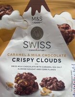 Crispy clouds caramel