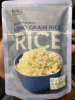 Microwave long grain rice