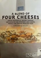 A blend of four cheeses