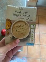 Mushroom Soup In A Cup