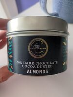 70% Dark Chocolate Cocoa Dusted Almonds