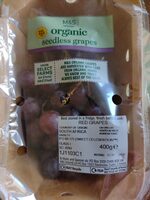 Organic Seedless Grapes