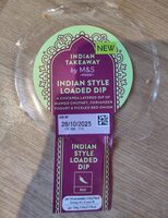 Indian Style Loaded Dip