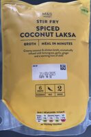 Stir Fry Spiced Coconut Laksa Broth