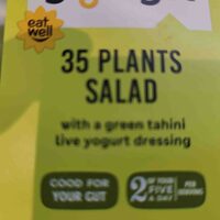 35 plants salad