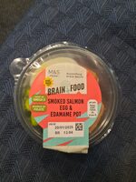 Smoked Salmon Egg And Edamame Pot