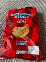 Ready Salted Ridge Crisps