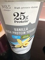 Vanilla High Protein Yogurt