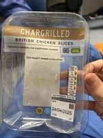 Chargrilled British Chicken Slices