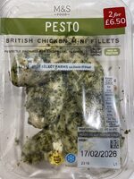 Pesto British Chicken Mini Fillets