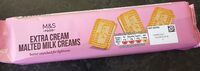 M&S Extra Cream Malted Milk Creams