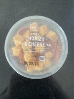Spicy Chorizo & Cheese With Chilli Cheddar