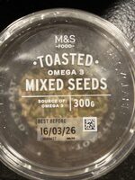 Toasted omega 3 mixed seeds