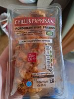 Chilli and Paprika Honduran King Prawns