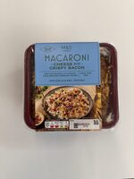 MACARONI with CHEESE and CRISPY BACON