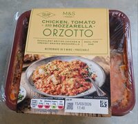 Chicken, Tomato and Mozzarella Orzotto