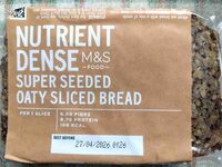 Nutrient Dense Supper Seeded Oaty Sliced Bread