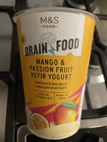 Mango & Passion Fruit Kefir Yogurt