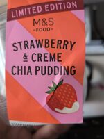 Strawberry & Creme Chia Pudding