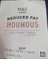 Reduced Fat Houmous