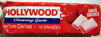 Chewing Gum parfum Cerise sans sucres Hollywood