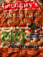 Noix de cajou grillées et salées
