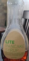 Lite pancake syrup