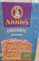 Annie's organic confetti cake mix