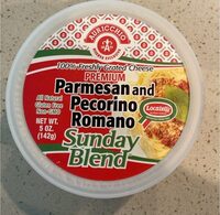 Parmesan and pecorino romano
