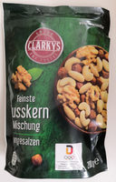 Feinste Nusskernmischung ungesalzen