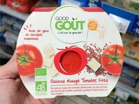 Quinoa rouge tomate feta