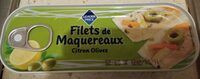 Filets de Maquereaux Citron Olives