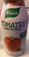 Soupe tomates pointe de basilic