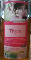 Sirop de thym