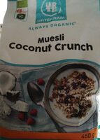 Muesli coconut crunch