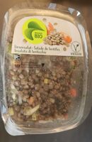 Salade de lentilles bio