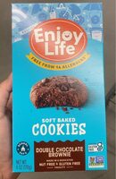 Soft Baked Cookies, Double Chocolate Brownie