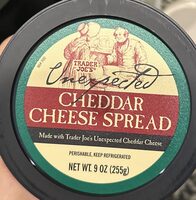 Unexpected cheddar cheese spread