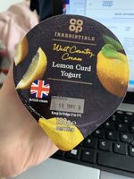 Co-op irresistible West Country cream lemon curd yoghurt