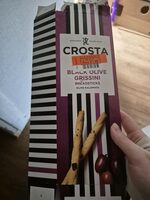 Black Olive Grissini Breadsticks