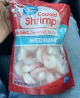 Cooked shrimp
