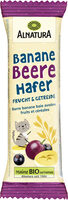 Banane Beere Hafer Riegel