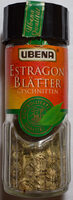 Estragon-Blätter geschnitten