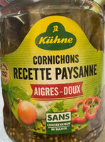 Cornichons aigres-doux Recette Paysanne