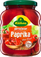 Gerösteter Paprika ohne Haut