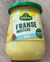 Kühne Franse Mosterd Mild 255 g