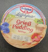 Löffelglück Grießpudding natur