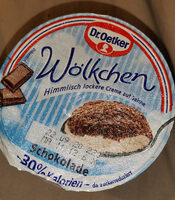 Dr. Oetker Wölkchen, Schokolade - 30% Kalorien