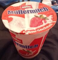 Müllermilch Erdbeere