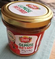 Gemüse auf's Brot Paprika